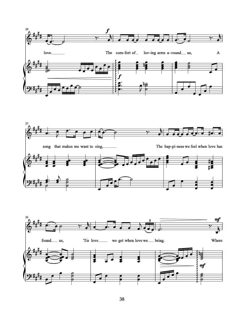 Come Thou Fount of Every Blessing (Piano Solo with Guitar/Oboe accompaniment)