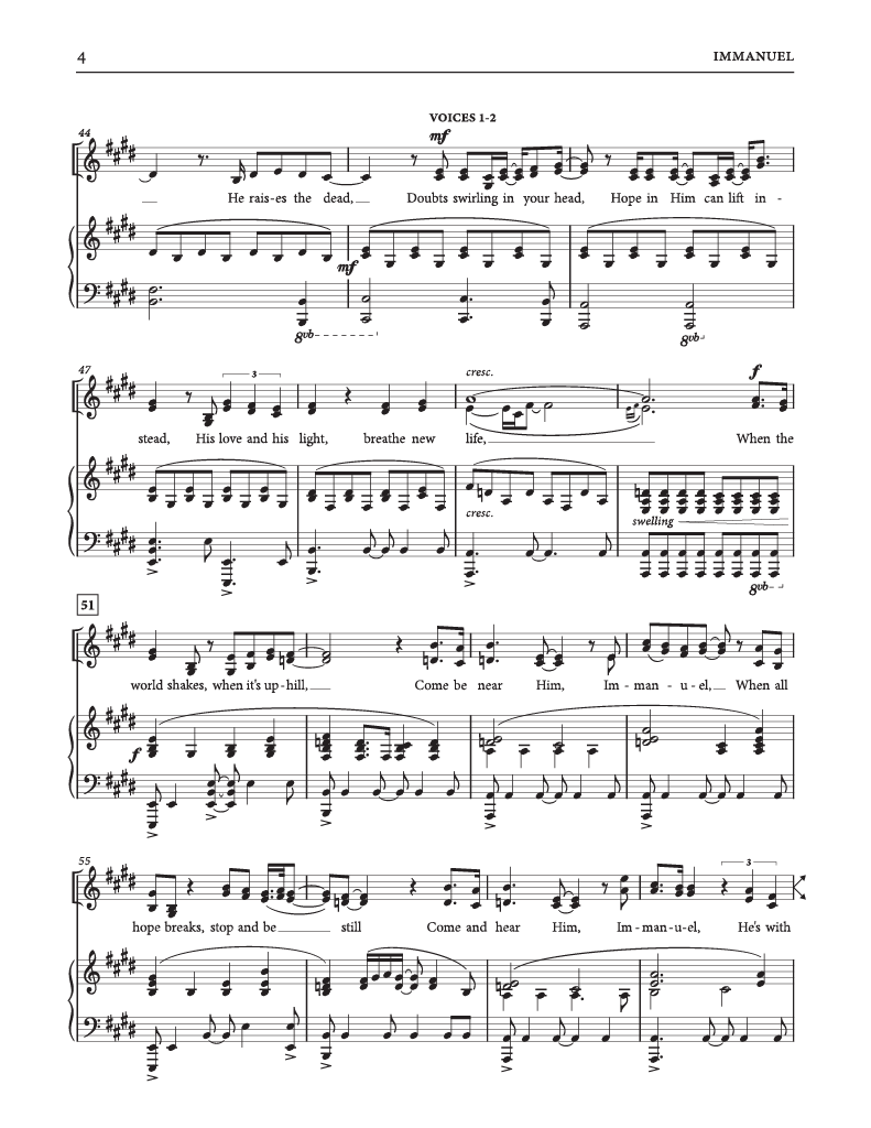 Immanuel — He’s With You