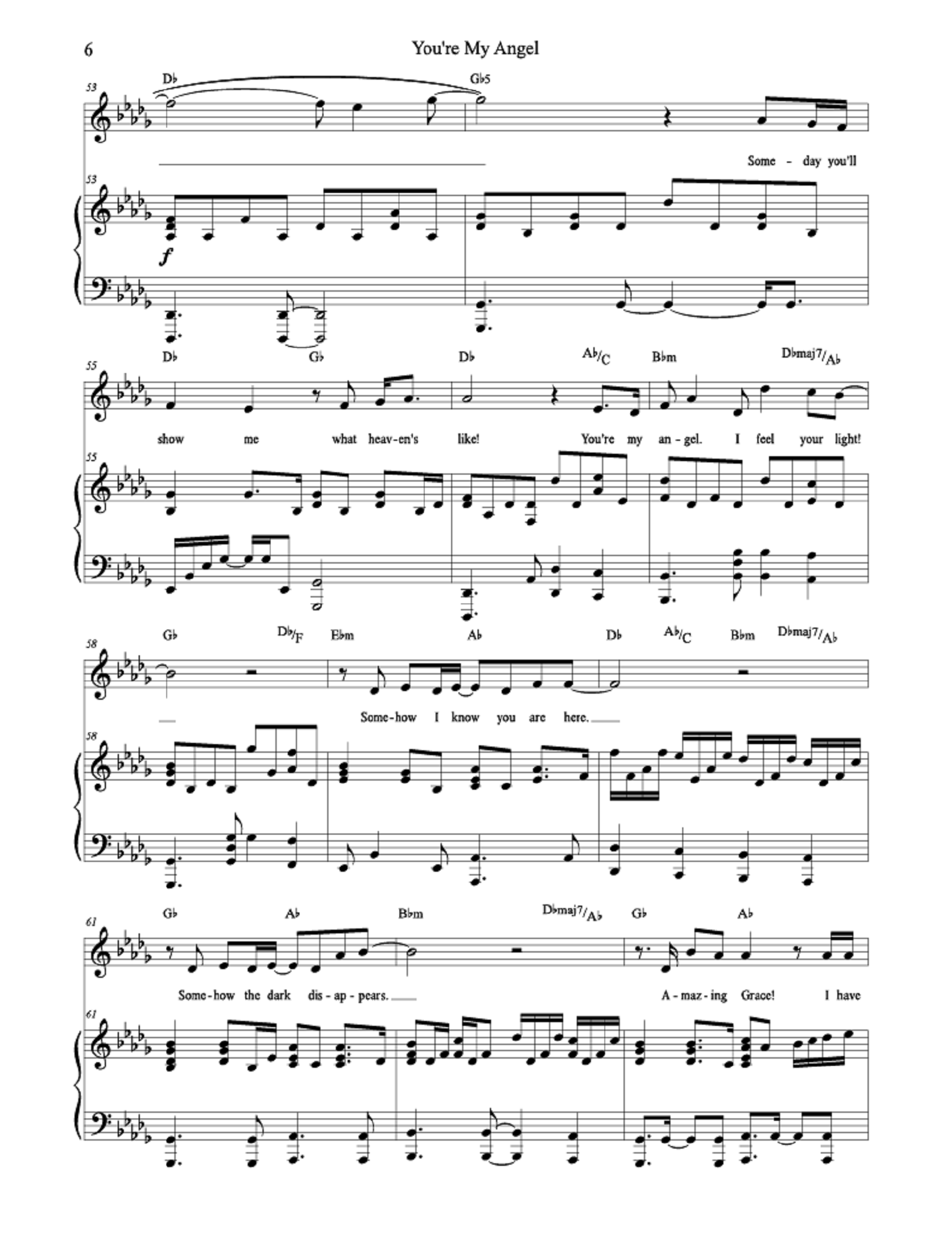 You're My Angel - Blenda McGary (Vocal Solo)