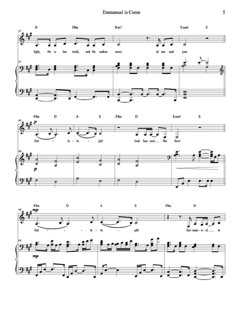 Emmanuel Is Come - Caitlan Gray (Vocal Solo)