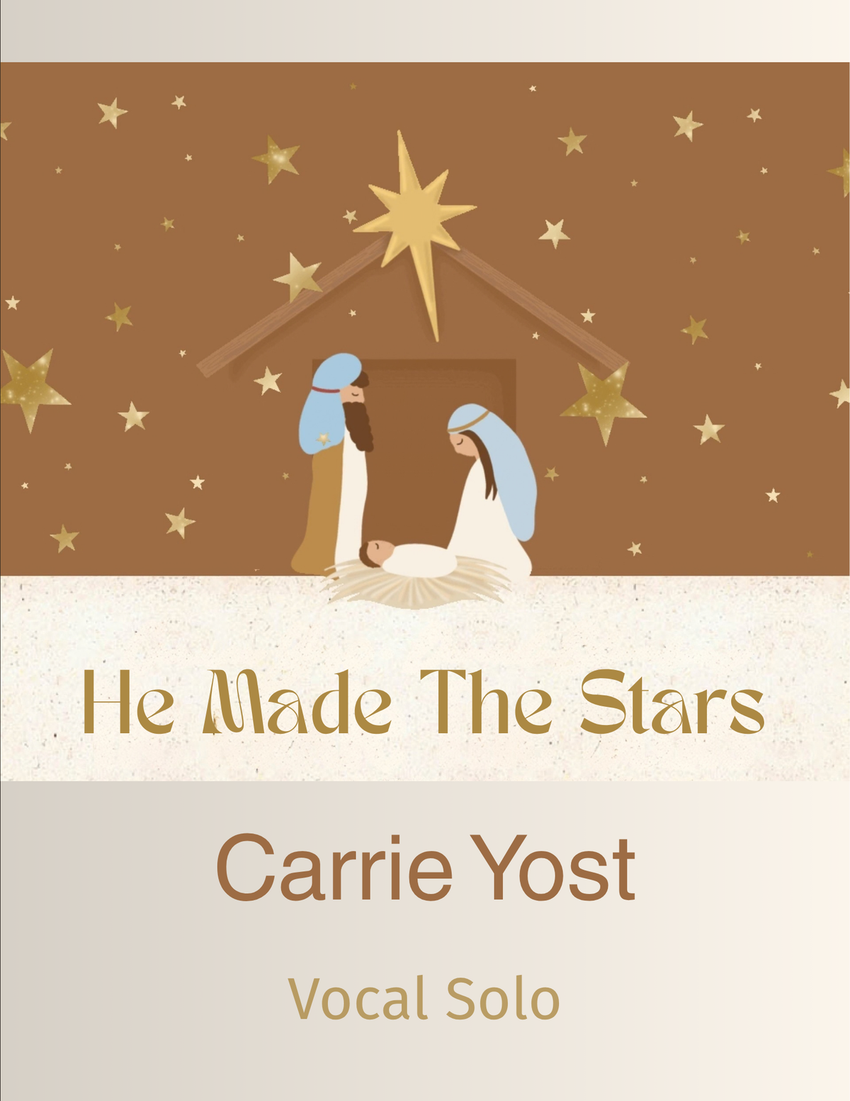 He Made the Stars - Carrie Yost (Children's Choir / Vocal Solo)