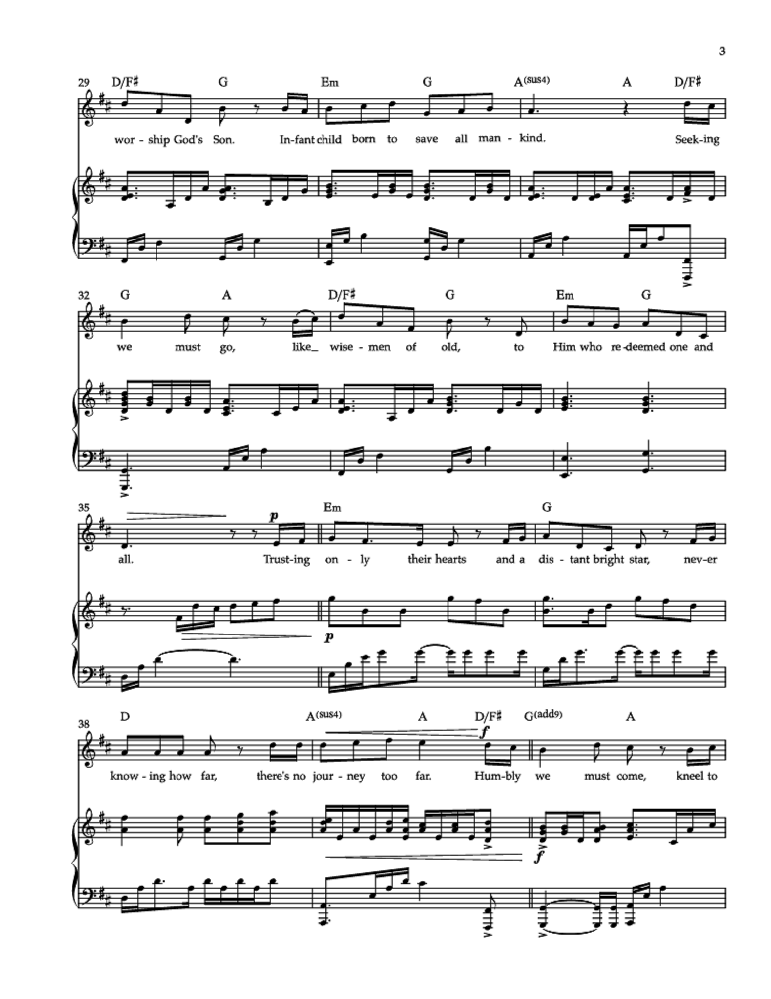 One and All - Carrie Yost (Vocal Solo)