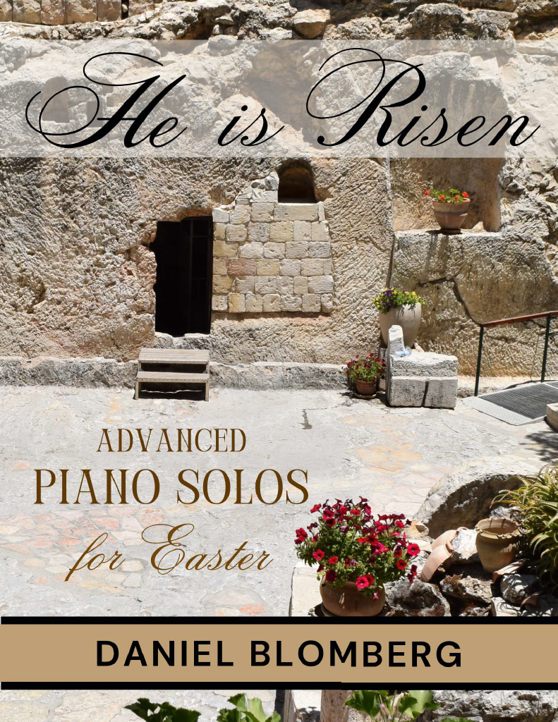 He Is Risen - advanced piano solos for Easter: I Stand All Amazed-Christ the Lord is Risen Today-Were You There-O Savior, Thou Who Wearest a Crown-Behold, We Go Up to Jerusalem-There is a Green Hill Far Away-He Died! The Great Redeemer Died-He is Risen