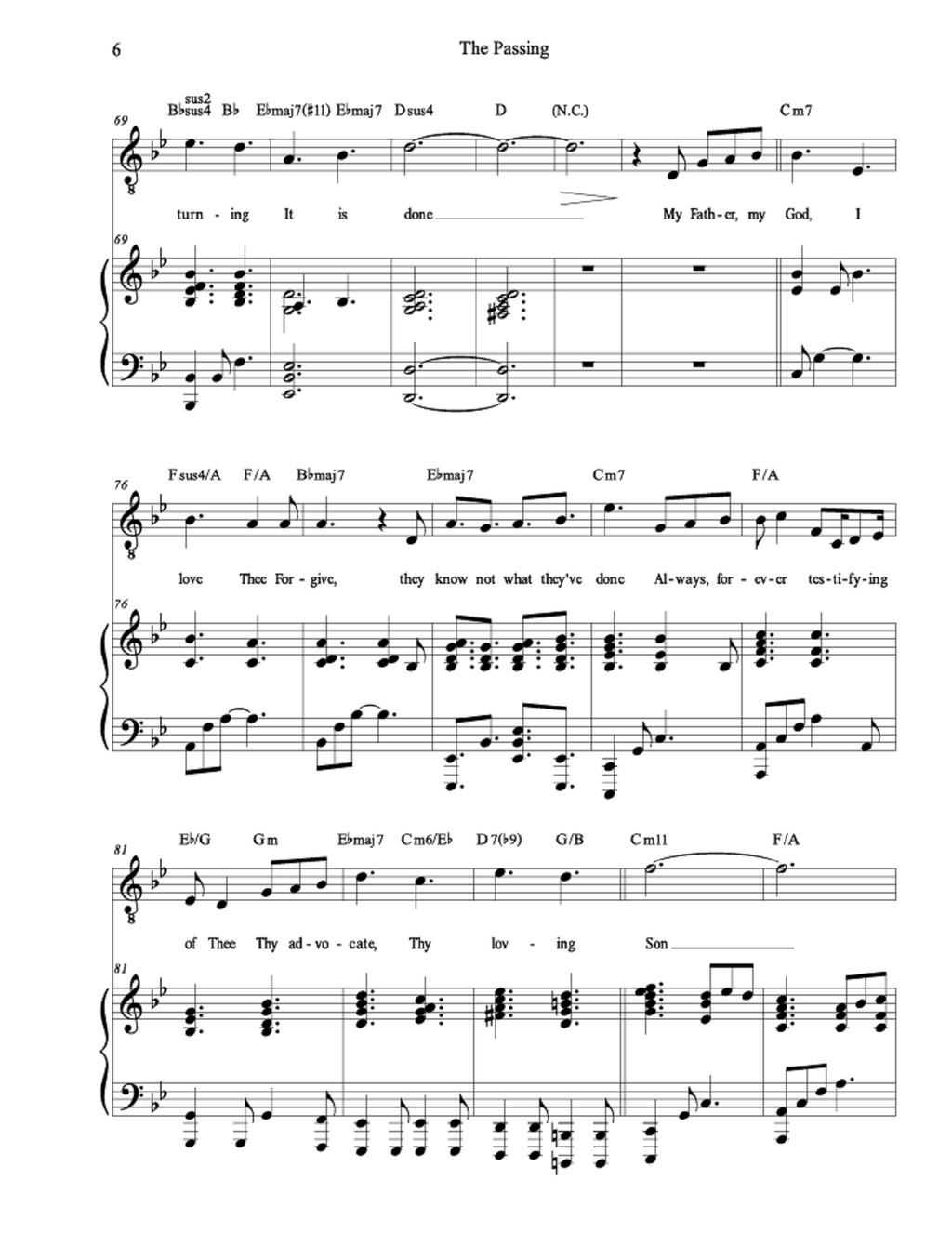 The Passing - Greg Reece, Daniel Blomberg (Vocal Solo)