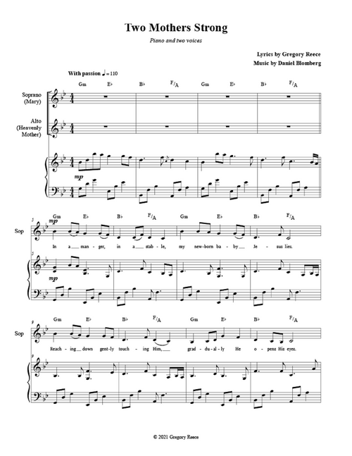 Two Mothers Strong - Greg Reece, Daniel Blomberg (Vocal Duet)