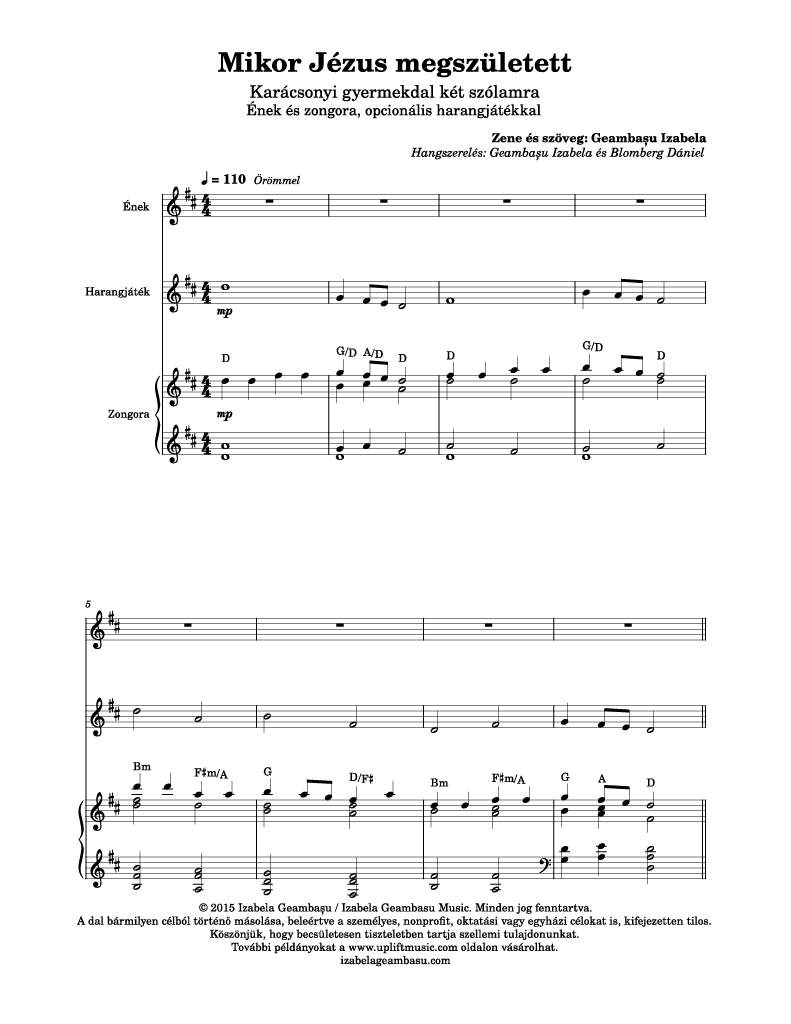 Mikor Jézus megszületett