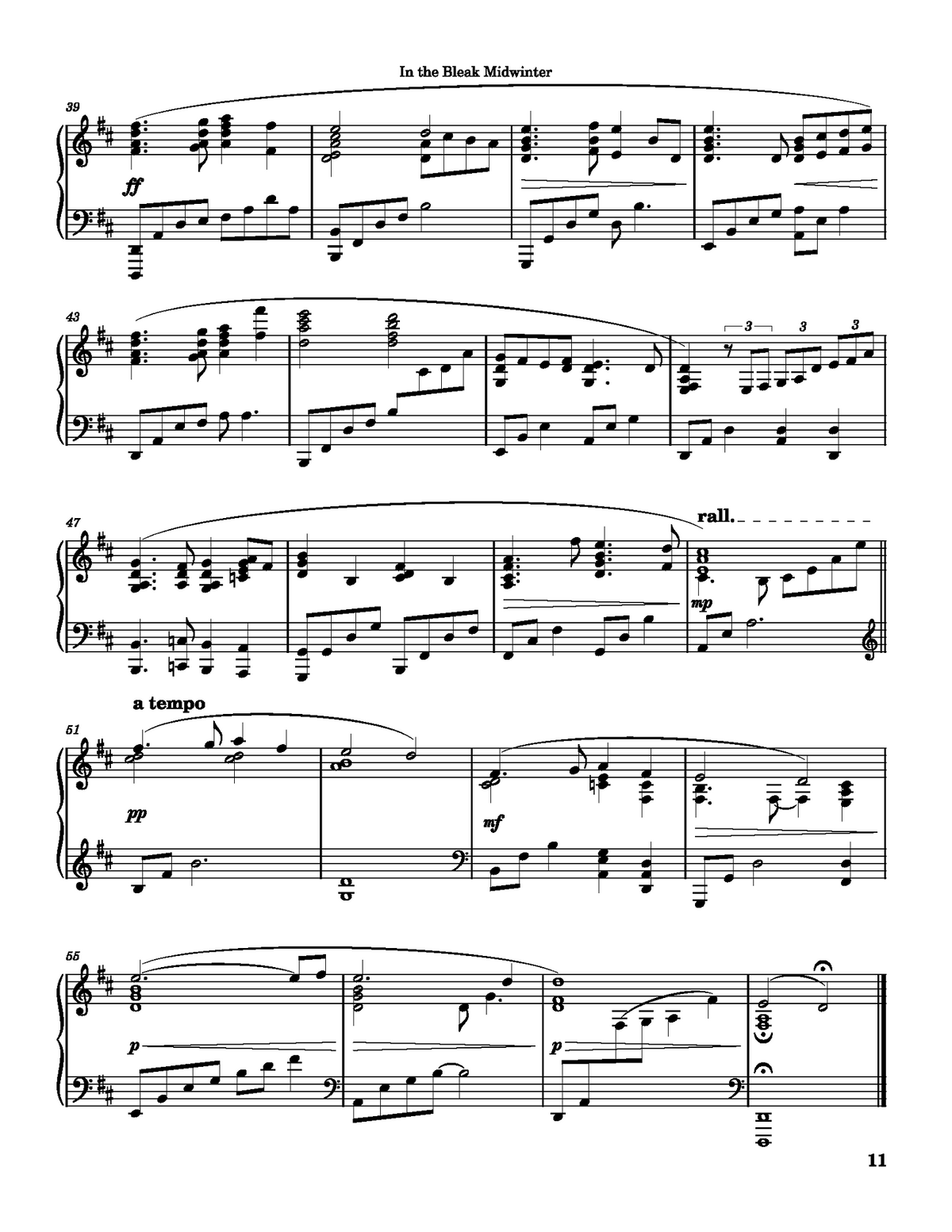 Sacred Christmas III - Daniel Blomberg (Advanced Piano Solos)