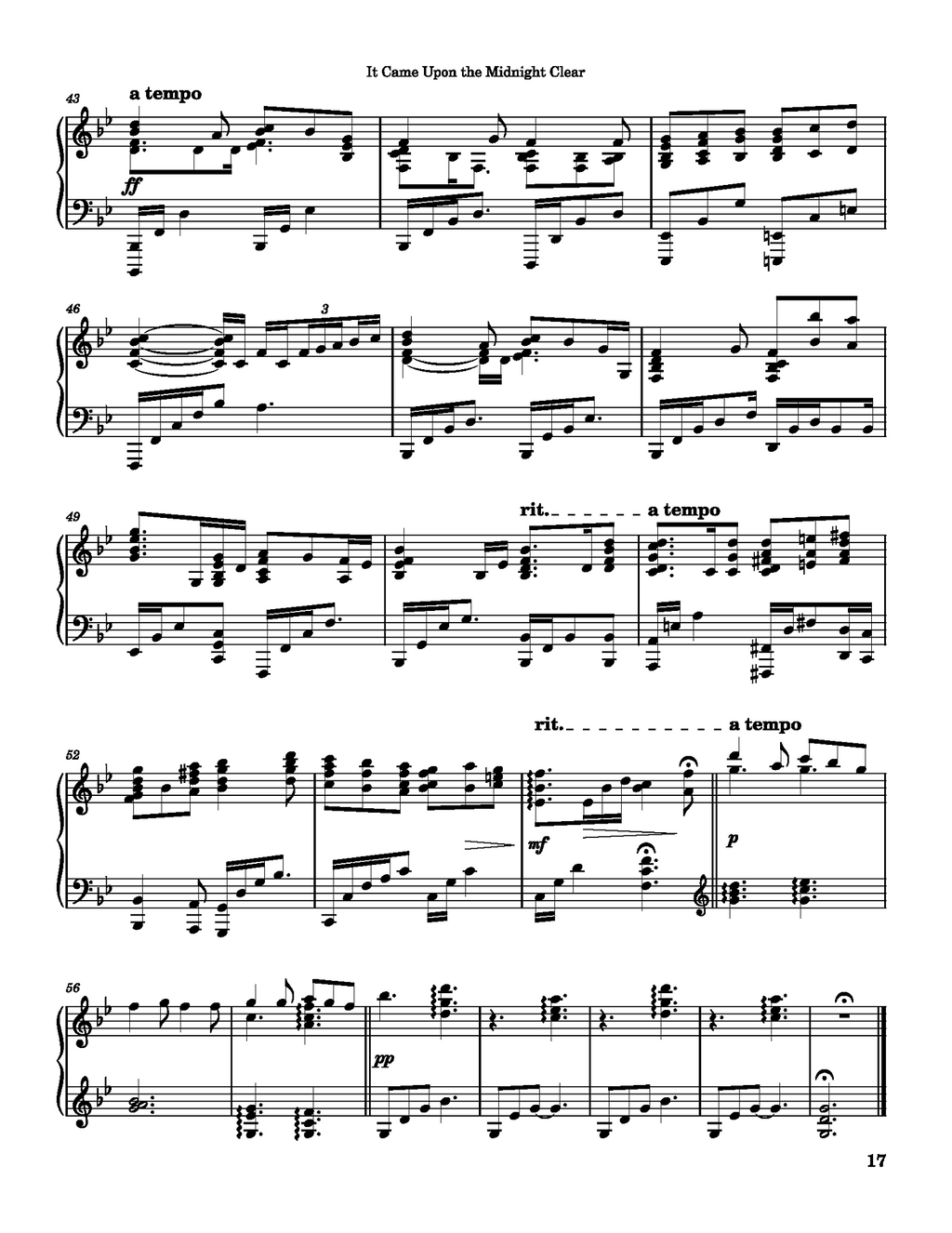 Sacred Christmas III - Daniel Blomberg (Advanced Piano Solos)