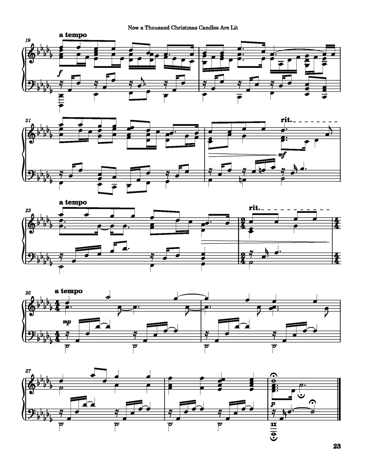 Sacred Christmas III - Daniel Blomberg (Advanced Piano Solos)