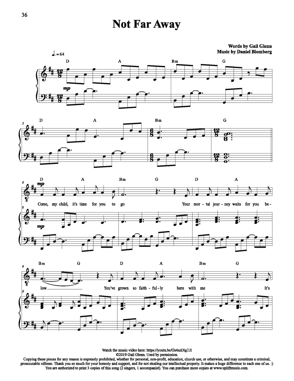 Songs of Faith I: Vocal Solos and Duets (Uplift Music Collection)