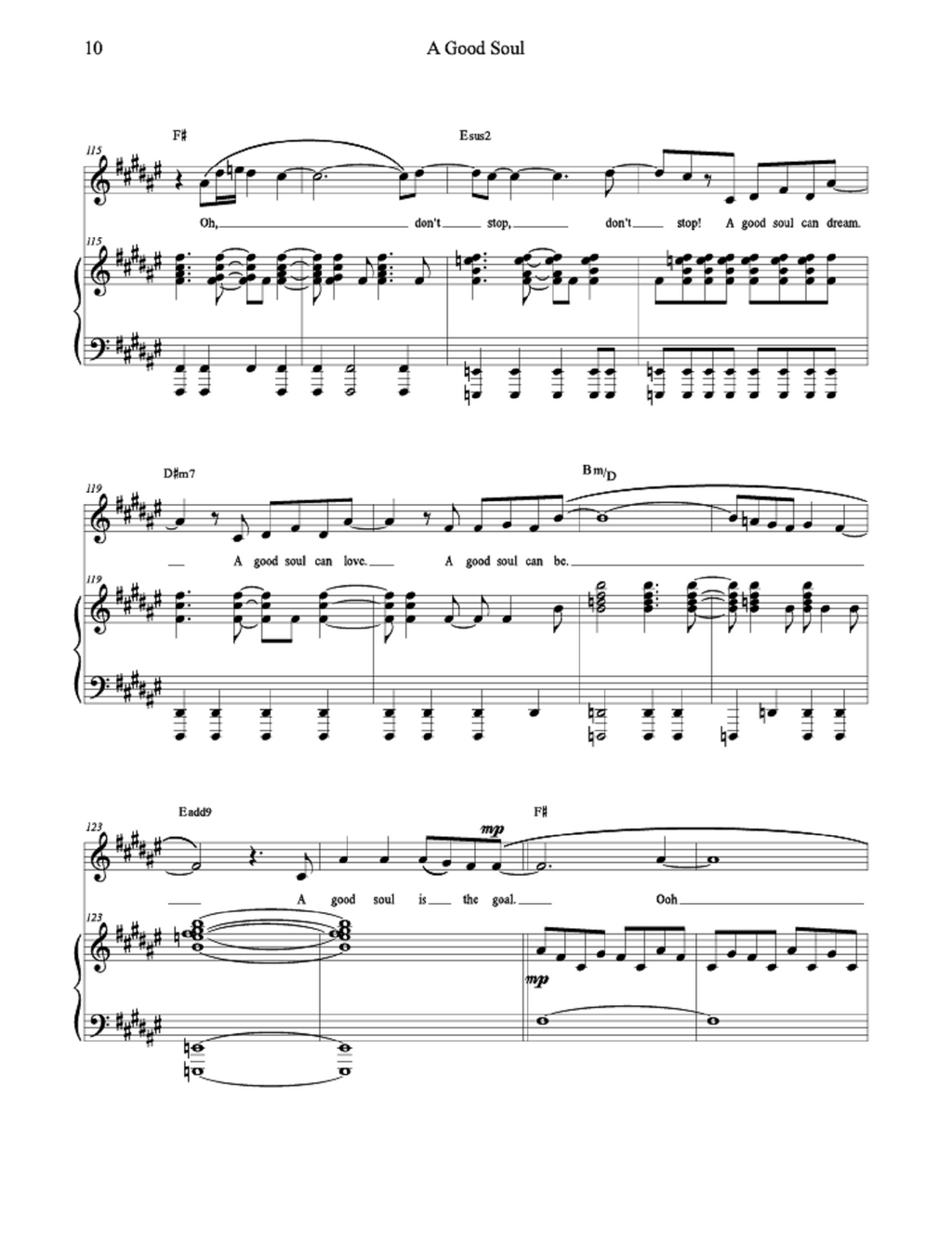 A Good Soul - Wayne Tafoya, Daniel Blomberg (Vocal Solo)